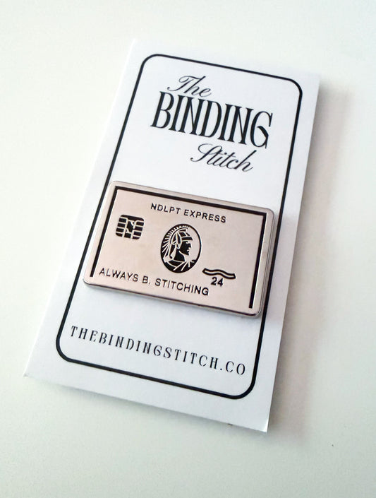 Platinum Card Needle Minder (Always B. Stitchin)