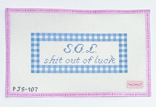 SOL Needlepoint canvas