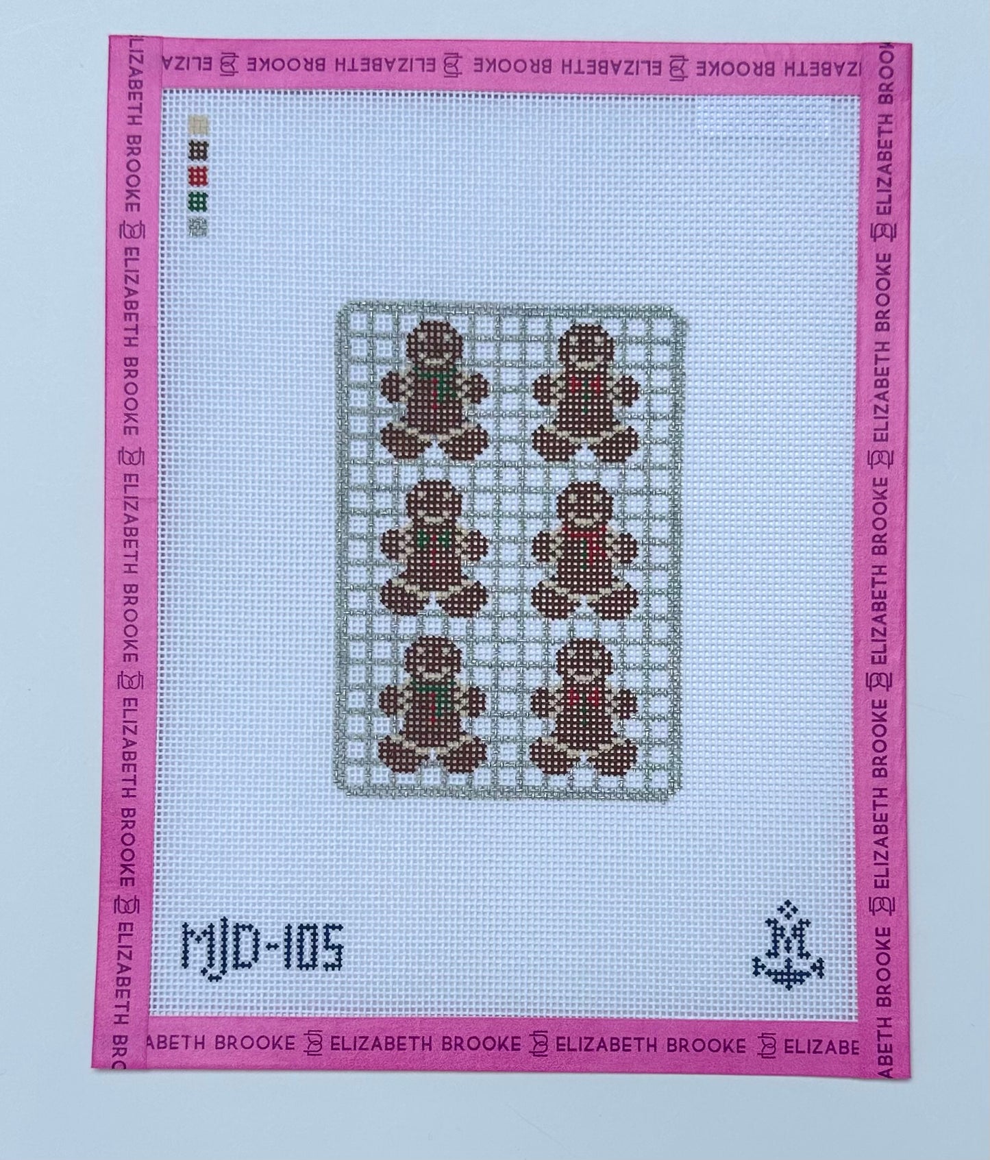 Gingerbread Cookies Needlepoint Canvas