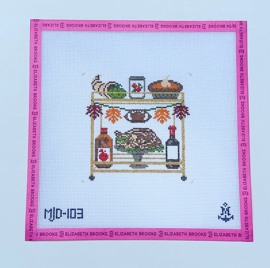 Thanksgiving Bar Cart