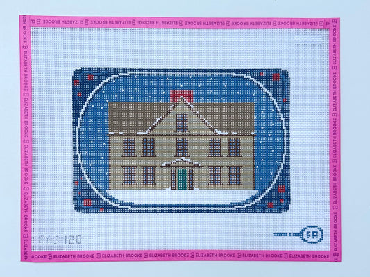 Orchard House Portrait (Little Women) Needlepoint Canvas