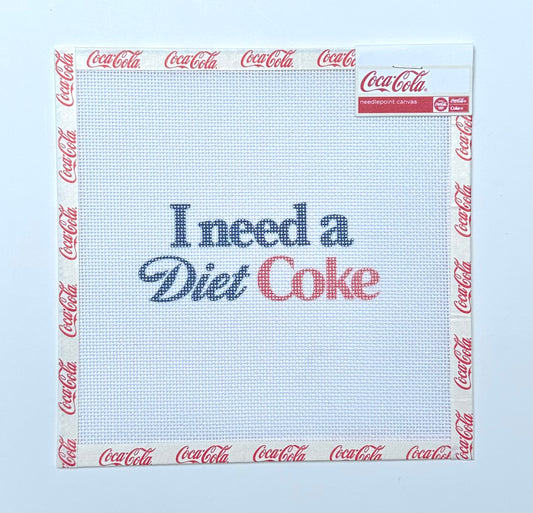 I need a Diet Coke Needlepoint Canvas