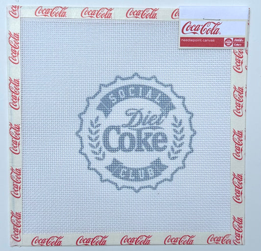 Diet Coke Social Club Needlepoint Canvas