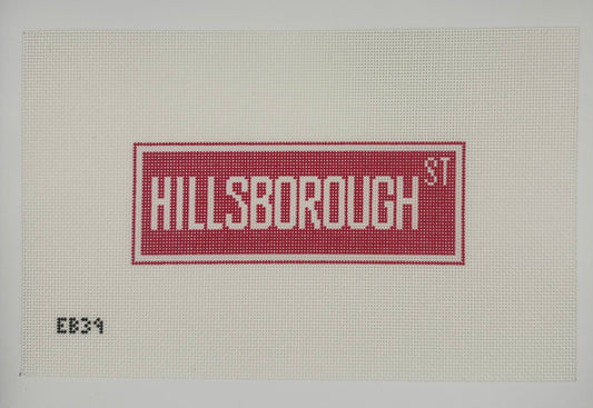 Hillsborough Street Raleigh North Carolina NCSU Street Sign