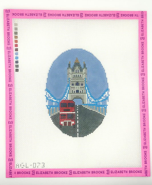 Tower Bridge Needlepoint canvas