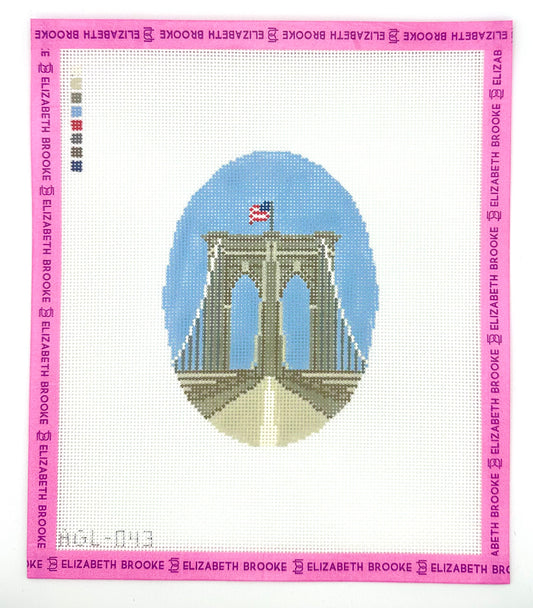 Brooklyn Bridge Needlepoint canvas