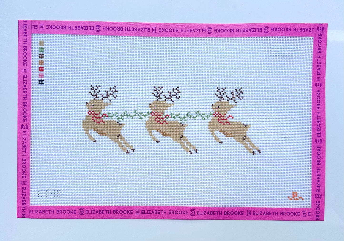 Santa's Reindeer Canvas