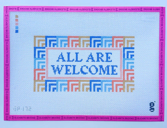 All are Welcome Sign