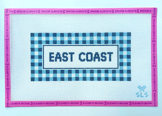 East Coast Gingham Needlepoint Canvas
