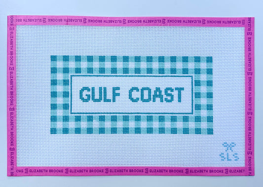 Gulf Coast Gingham Needlepoint Canvas