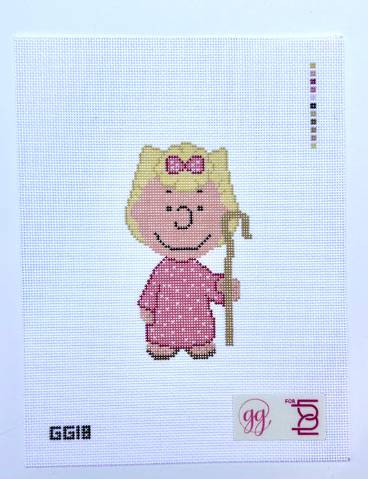 Peanut Nativity Sally