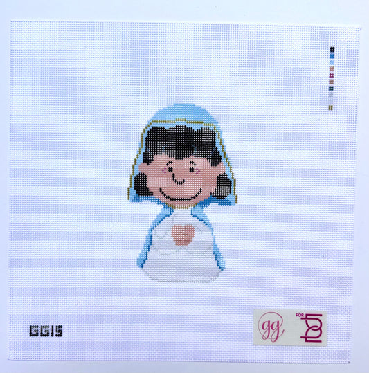 Peanut Nativity Lucy