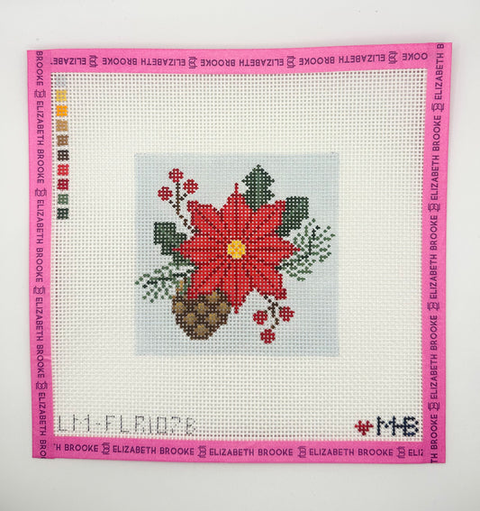 Winter Bouquet Needlepoint Canvas