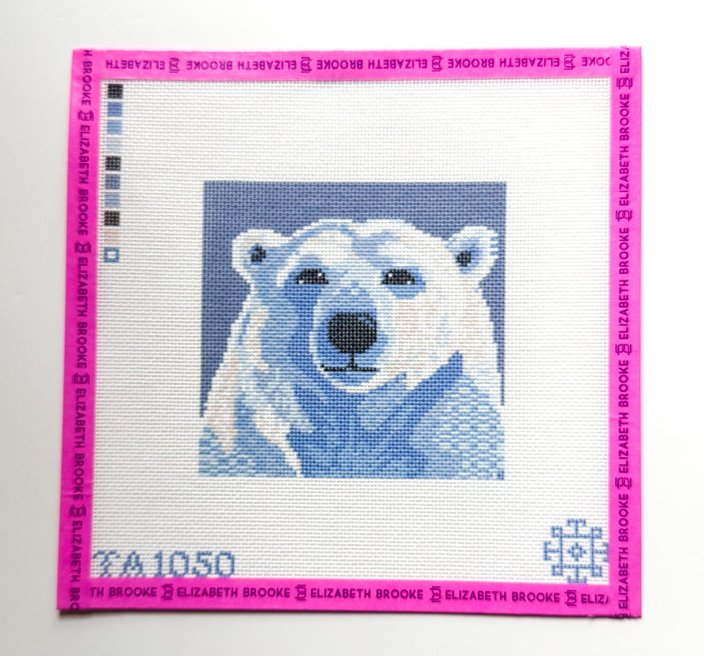 Mini Polar Bear Thorn Alexander needlepoint canvas