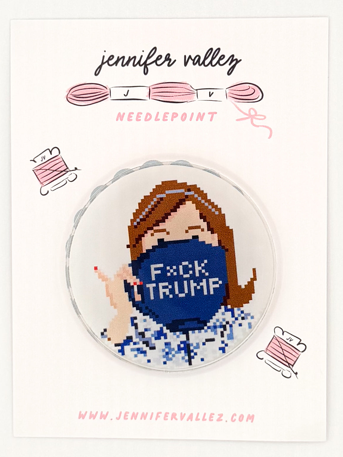 F*ck Tr*mp Needle Minder