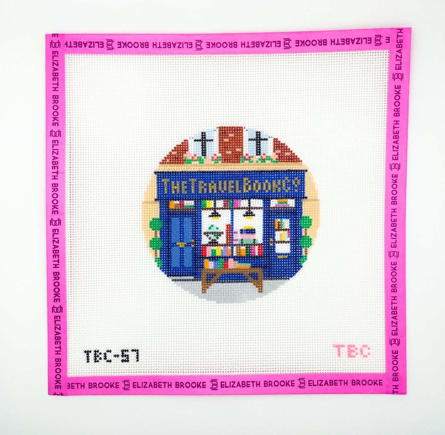 Travel Book Co Needlepoint Canvas