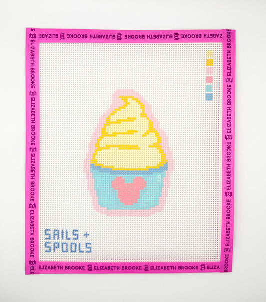 Pineapple Whip Needlepoint canvas