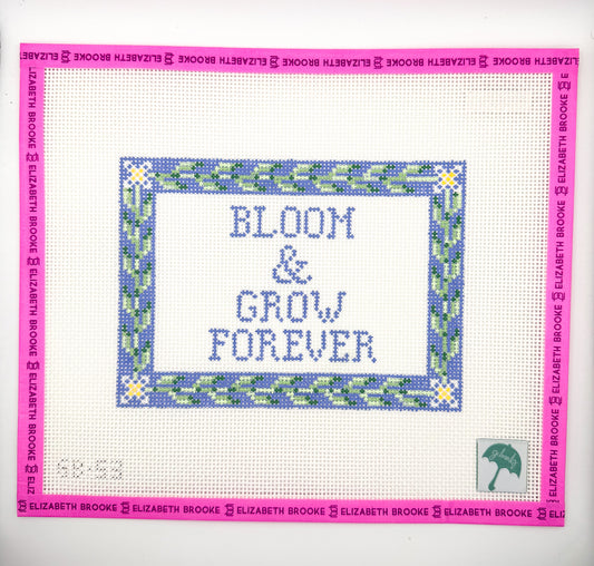 Bloom and Grown Needlepoint Canvas