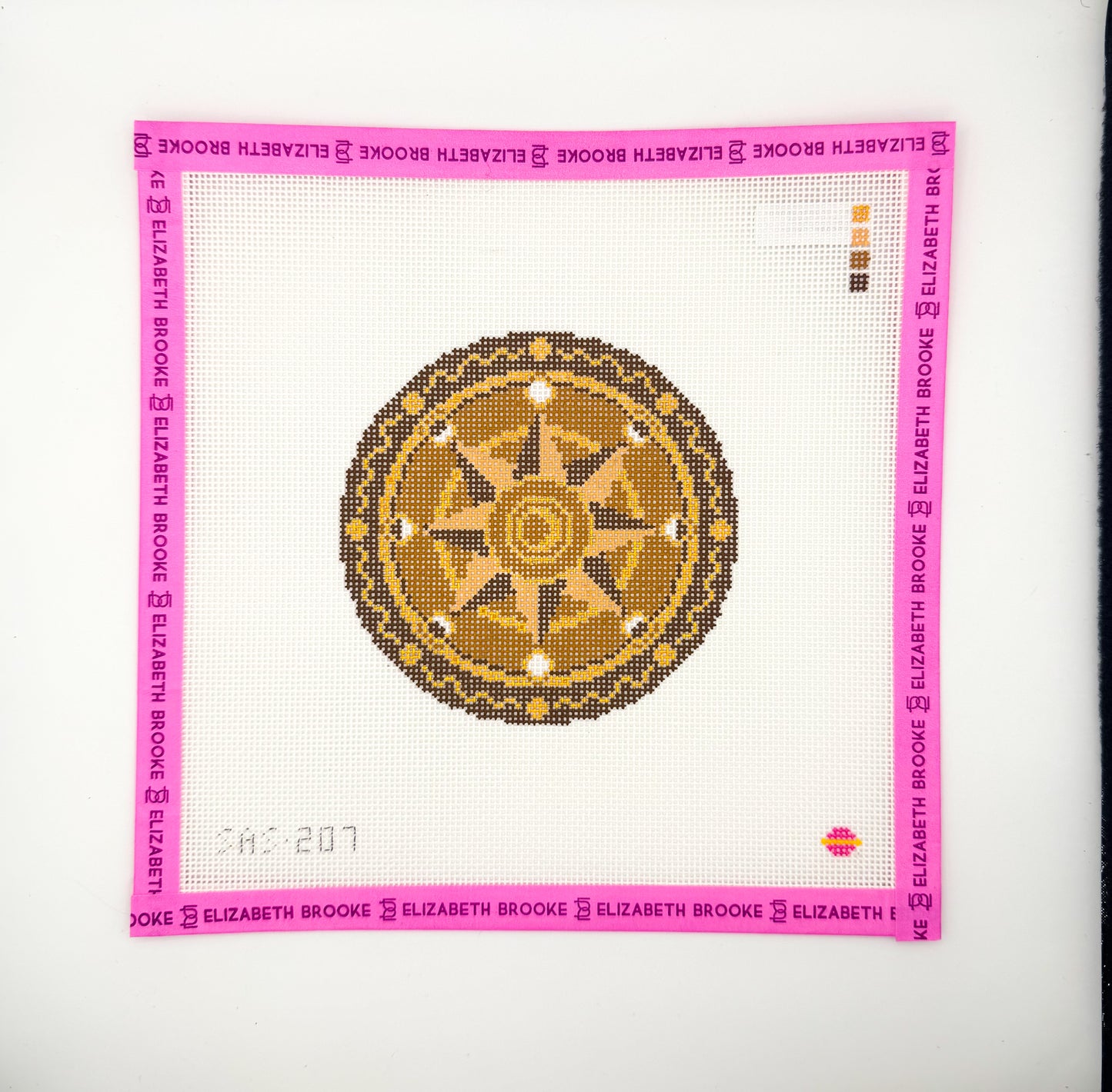 The Roundtable needlepoint canvas