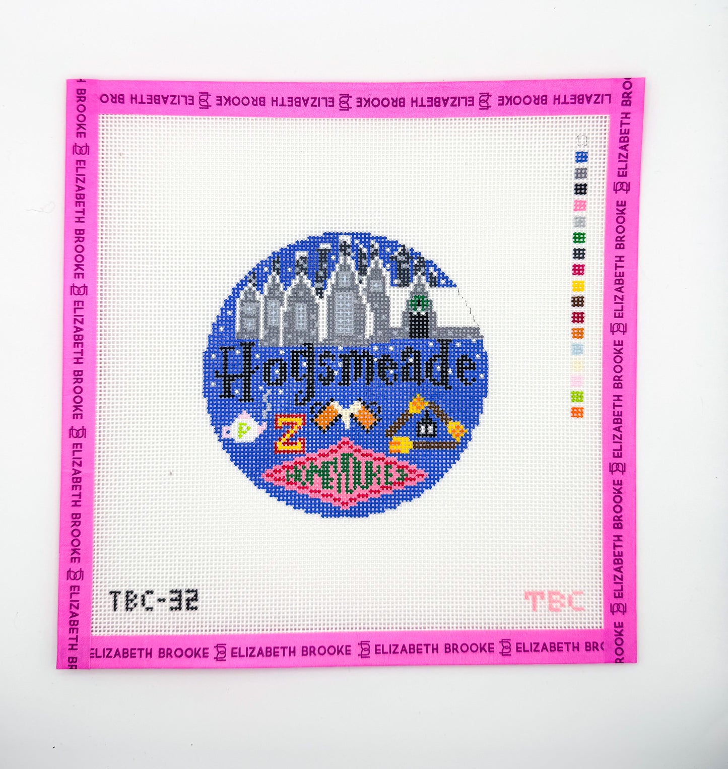 The Book Canvas Hogsmeade Round