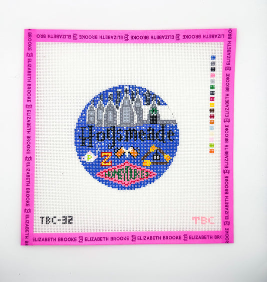 The Book Canvas Hogsmeade Round