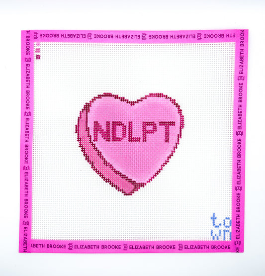 NDLPT sweetheart needlepoint canvas