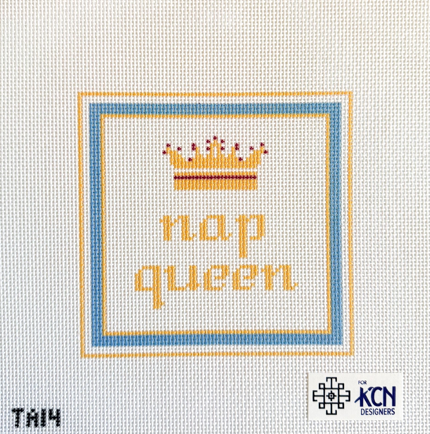 Nap Queen Needlepoint Canvas