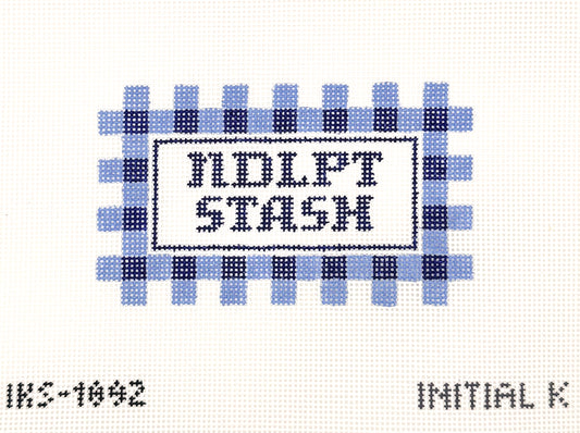 NDLPT Stash gingham needlepoint canvas