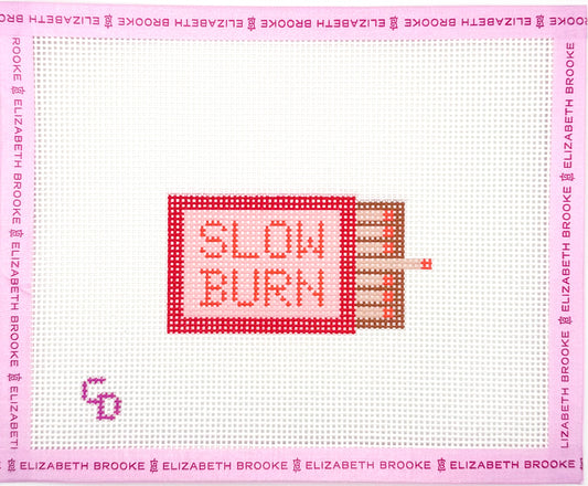 Slow Burn Matches needlepoint canvas