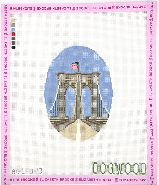 Brooklyn Bridge Needlepoint canvas