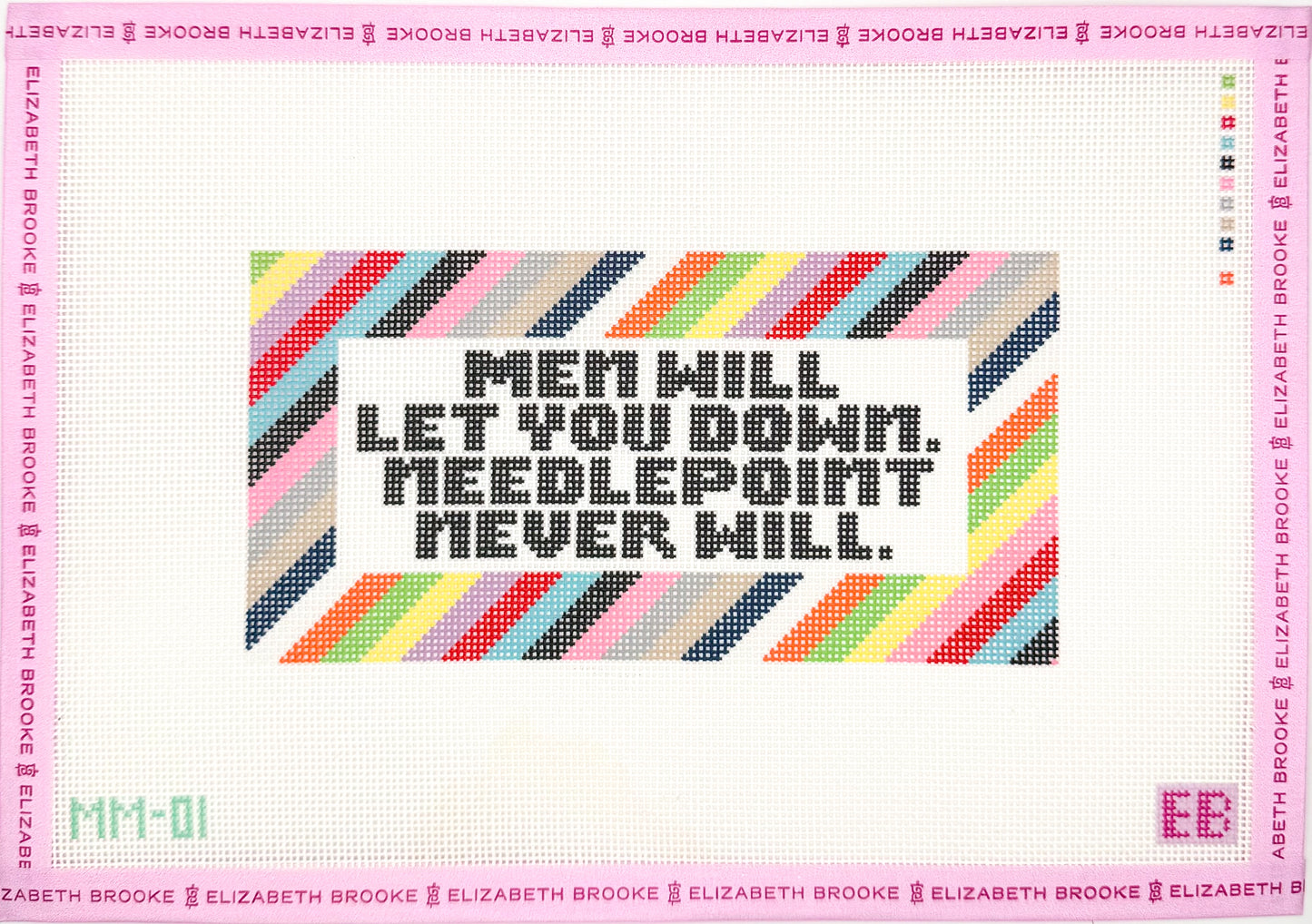 Needlepoint Will Never Let You Down (Eras Tour needlepoint canvas) wholesale