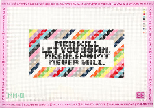 Needlepoint Will Never Let You Down (Eras Tour needlepoint canvas)