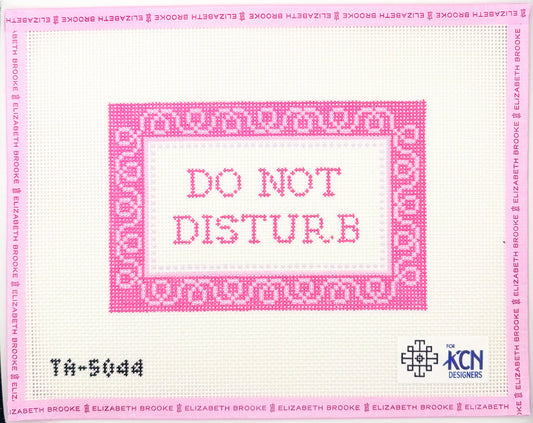 Do Not Disturb sign Needlepoint Canvas