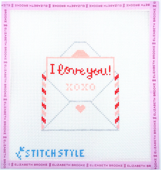 I love you needlepoint Canvas