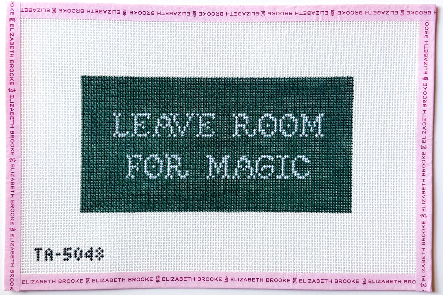 Leave Room for Magic Needlepoint Canvas