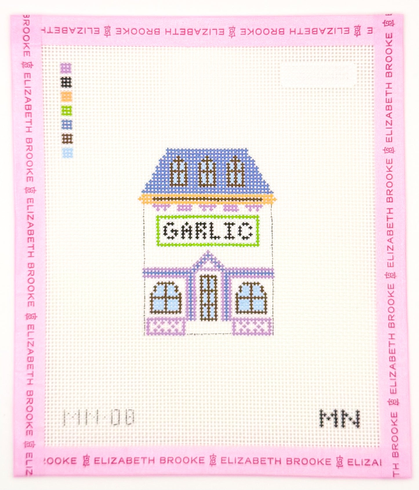 Garlic Village House Needlepoint Canvas