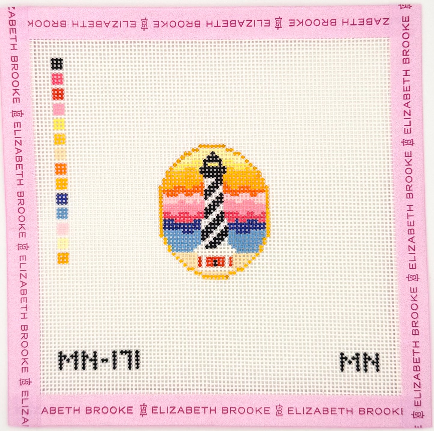 Cape Hatteras Lighthouse Mini Needlepoint Canvas