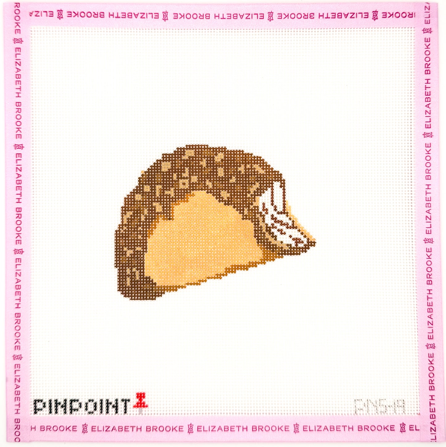 Chocolate Ice Cream Taco Needlepoint Canvas