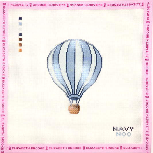 Hot Air Balloon Needlepoint Canvas