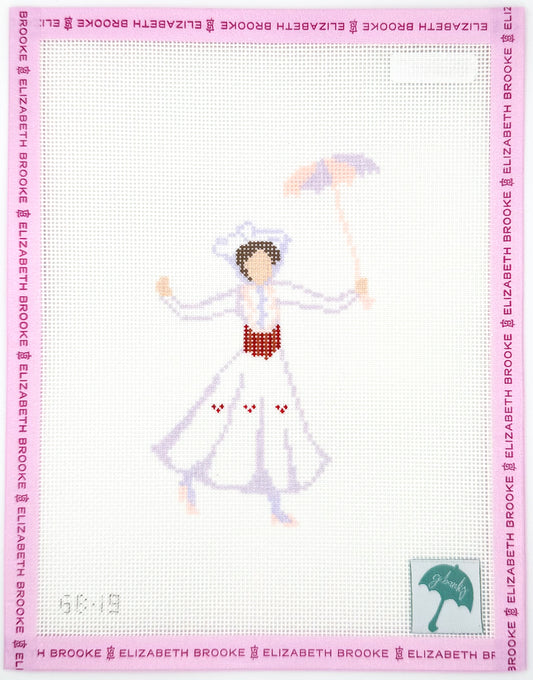Jolly Holiday Mary Needlepoint Canvas