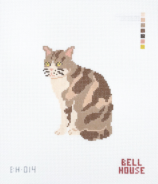 Cat Needlepoint Canvas