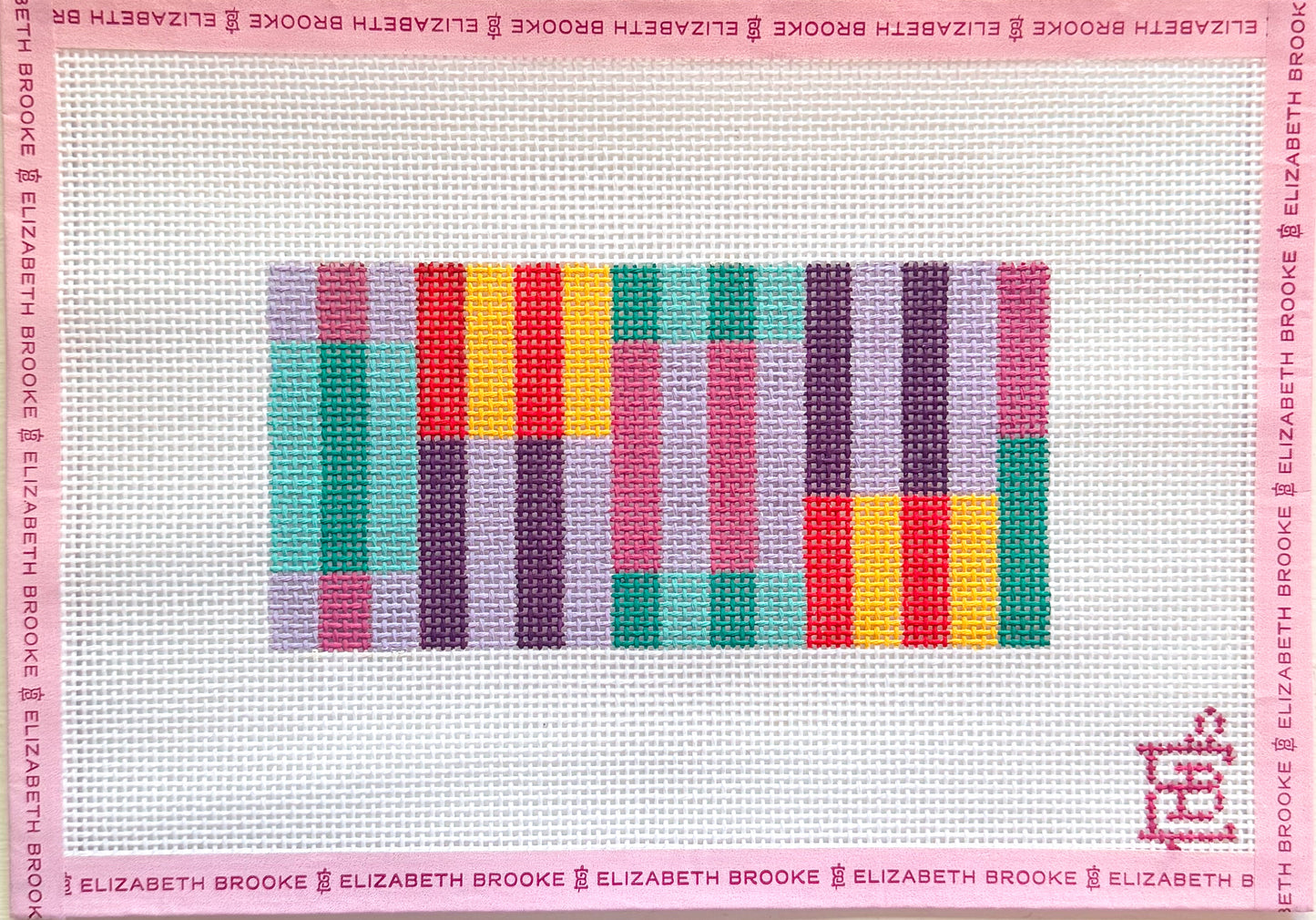 Color Block Insert Needlepoint Canvas Wholesale