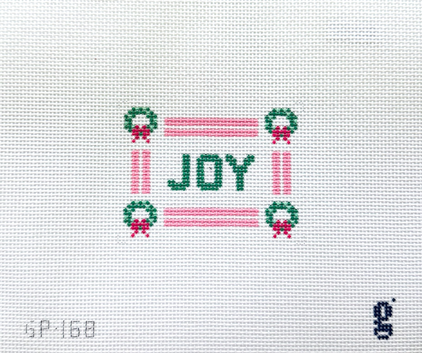 Joy mini sign Needlepoint Canvas