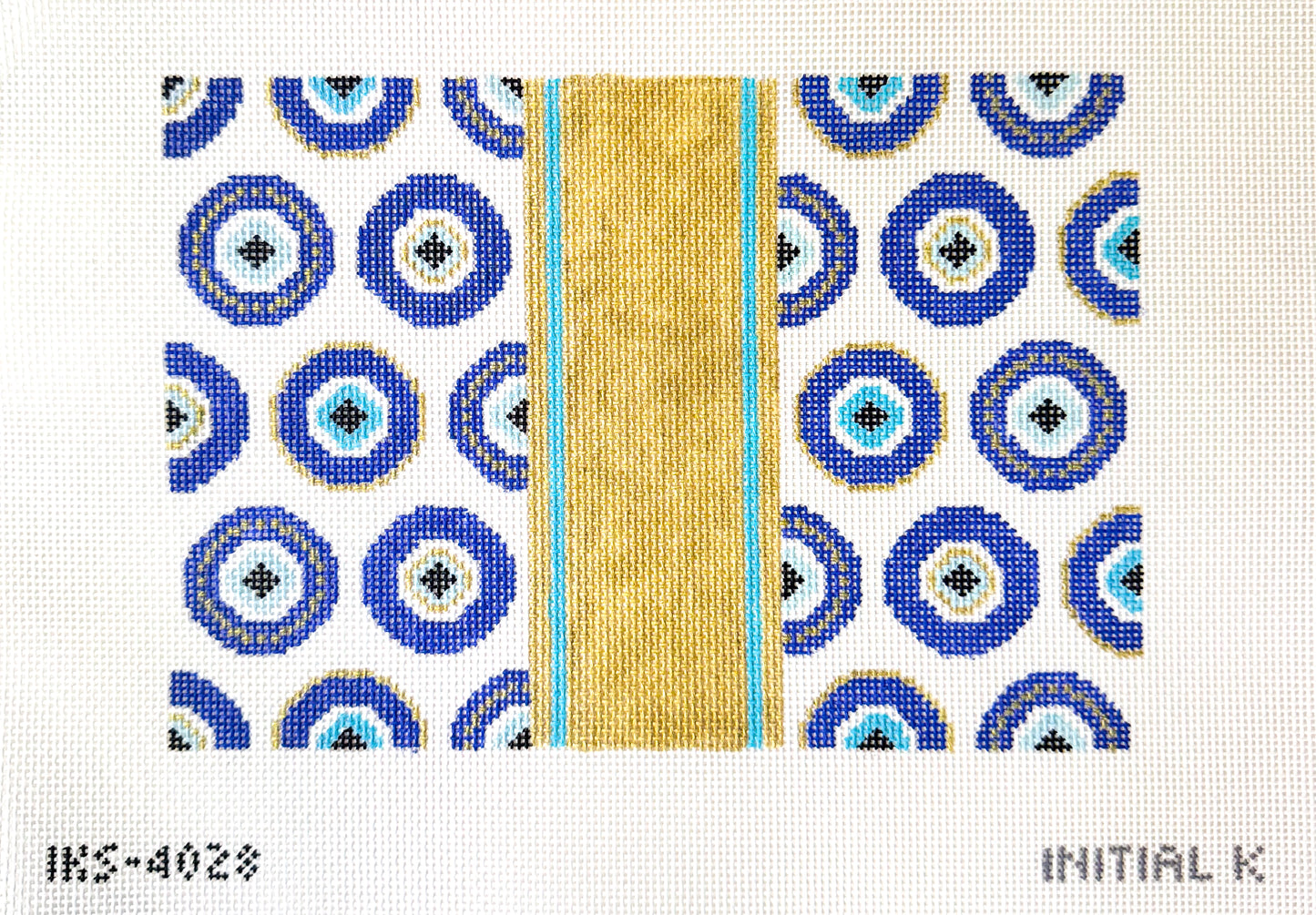 Evil Eye Clutch Needlepoint Canvas