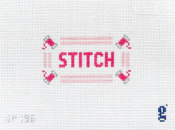 Stitch Mini Sign Needlepoint Canvas