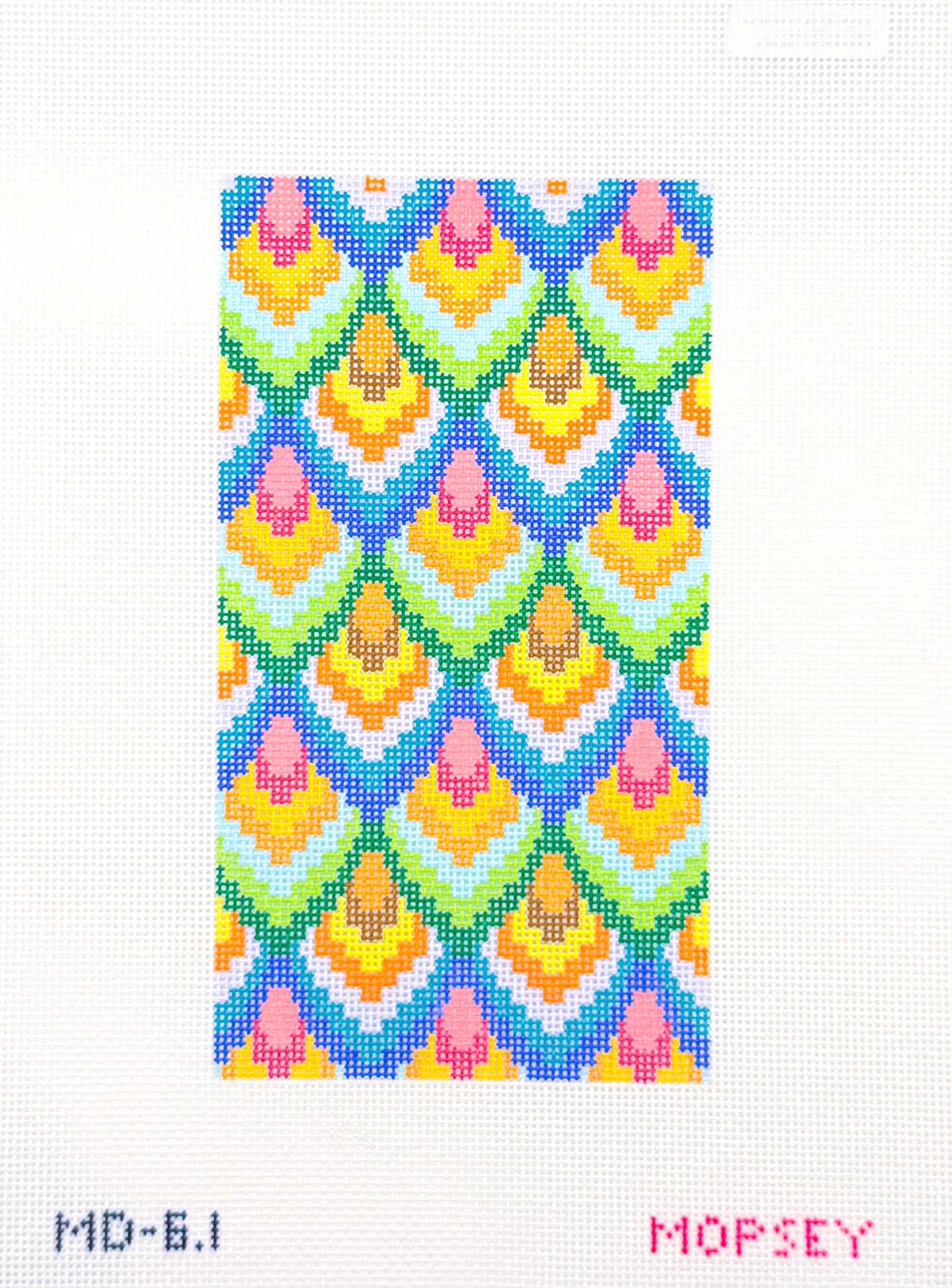 Multi Color Vagello Needlepoint Canvas