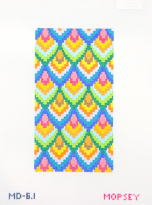 Multi Color Vagello Needlepoint Canvas