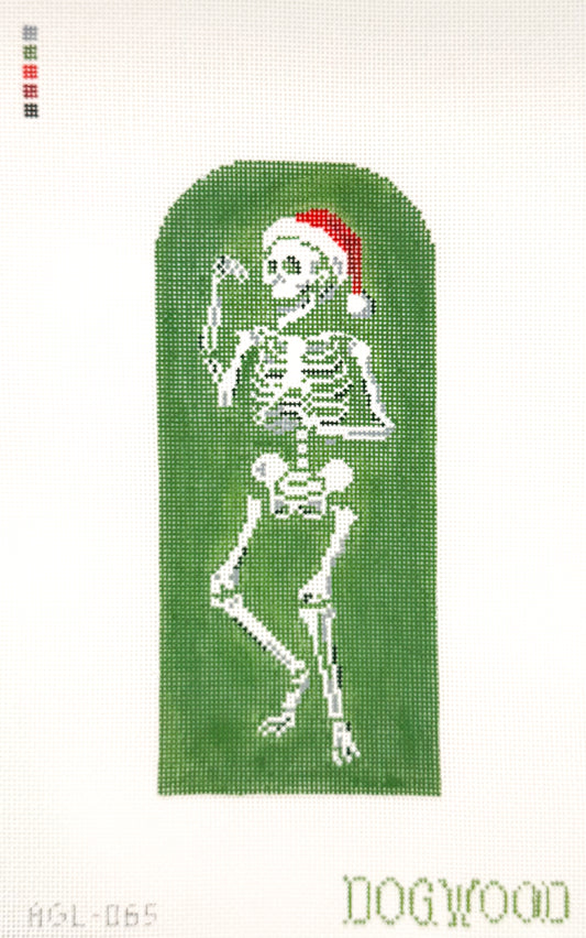 Christmas Skeleton Needlepoint Canvas