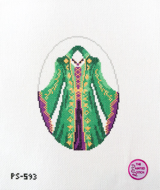 Hocus Pocus Winnie Costume Needlepoint Canvas