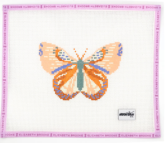 Pastel Butterfly Needlepoint Canvs